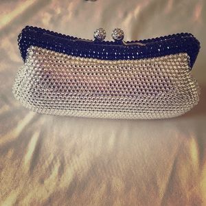 Rare New Couture New York Crystal Clutch